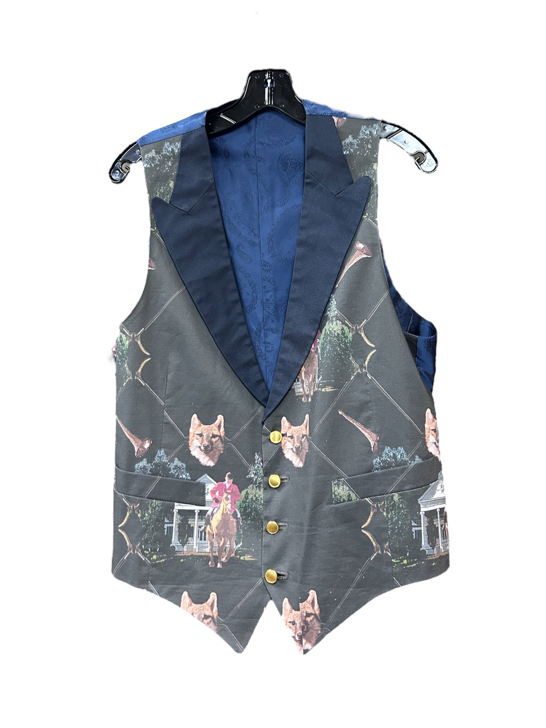 Craig Reagin Fox Peak Lapel Tuxedo Vest