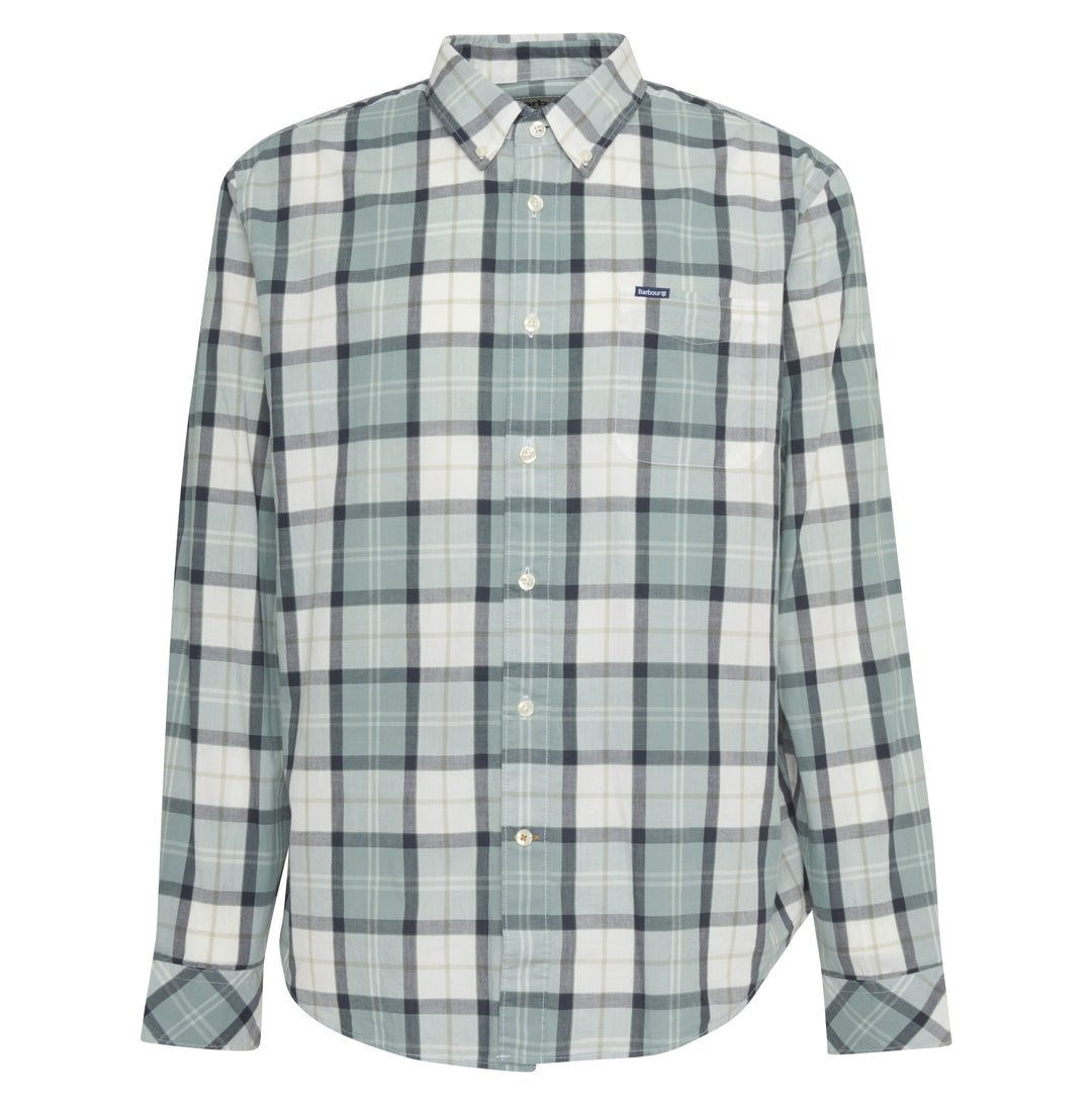 Barbour Laggon Tartan Tailored Fit Sport Shirt: Northshore Tartan