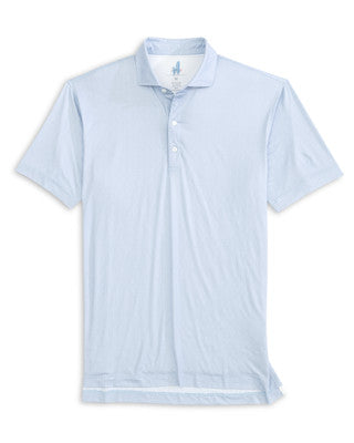 Johnnie-O Featherweight Marlin Polo: Verbena Blue