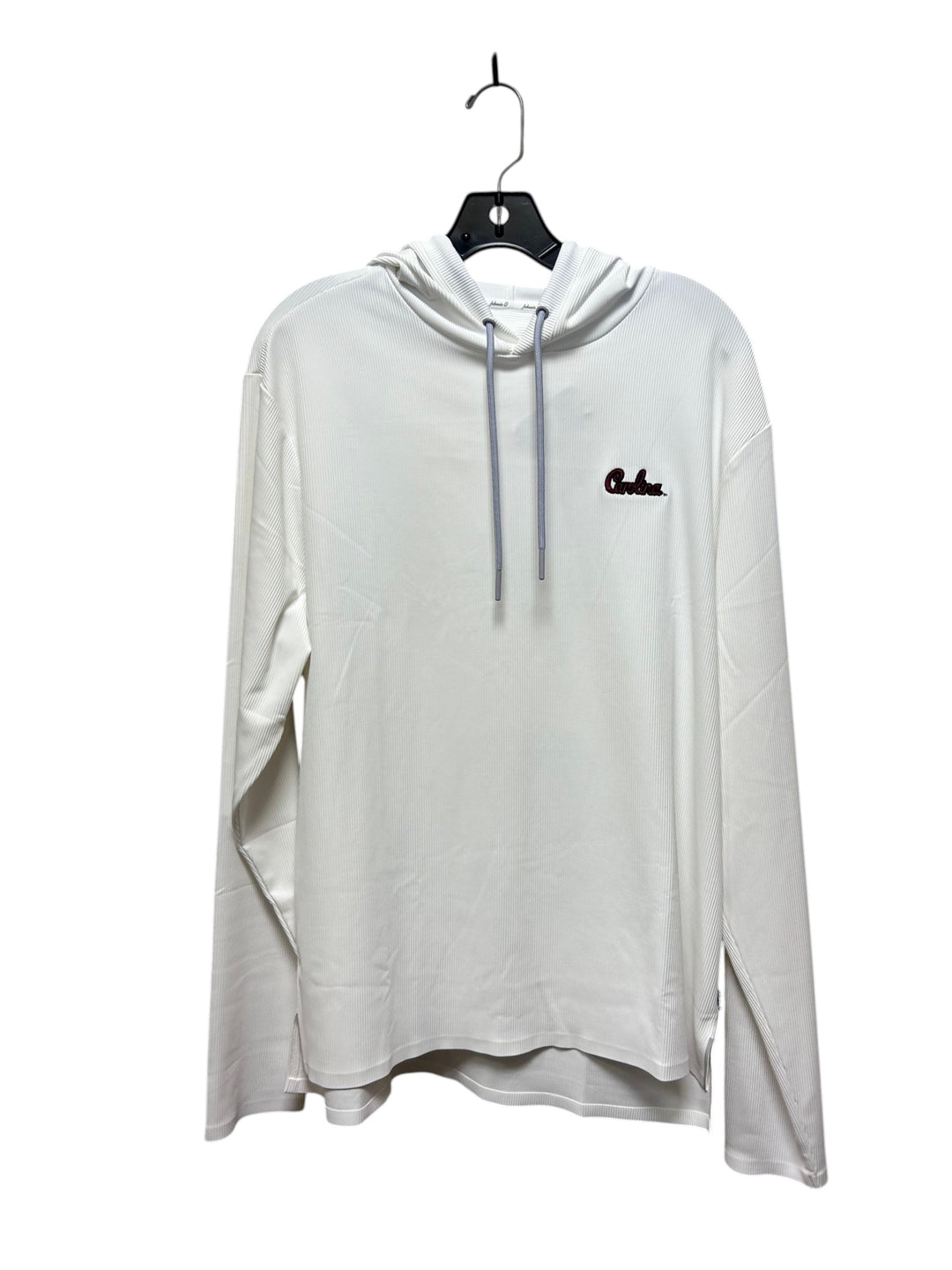 Johnnie-O University of South Carolina "Carolina Script" Hoppin Performance Drawstring Hoodie: White