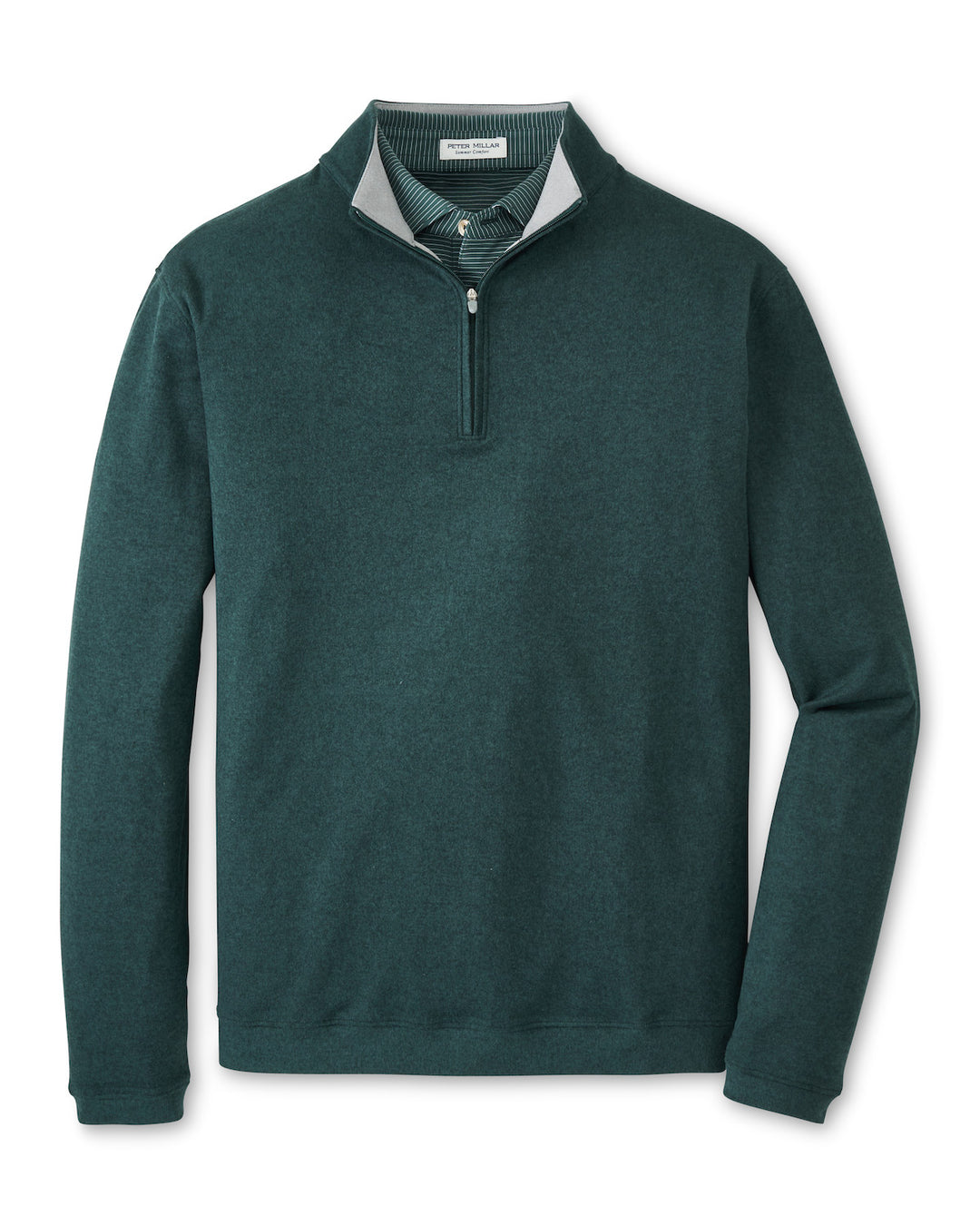 Peter Millar Ardentair Performance Quarter-Zip: Nordic Pine