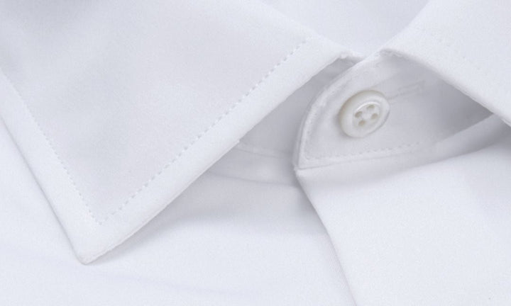 Stantt Wrinkle-Resistant Twill: White