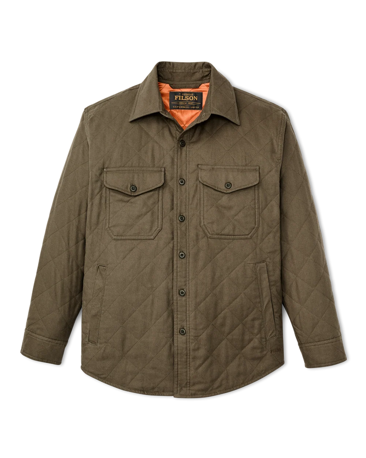 Filson Insulated Flannel Jac-Shirt: Field Olive