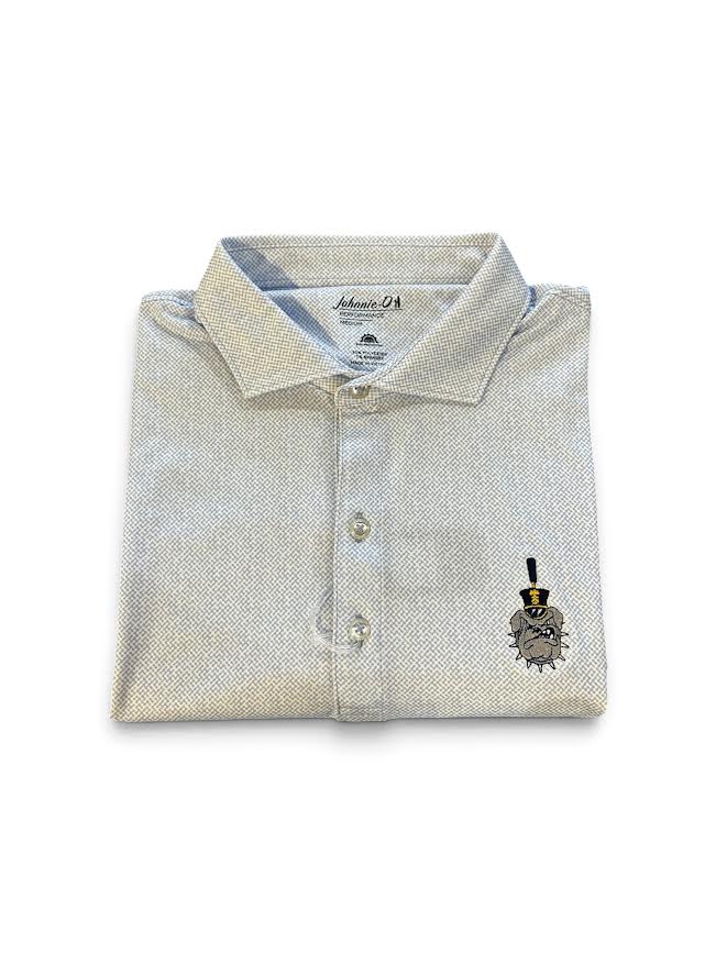 Johnnie-O The Citadel Hinson Jersey Performance Polo: Gulf Blue