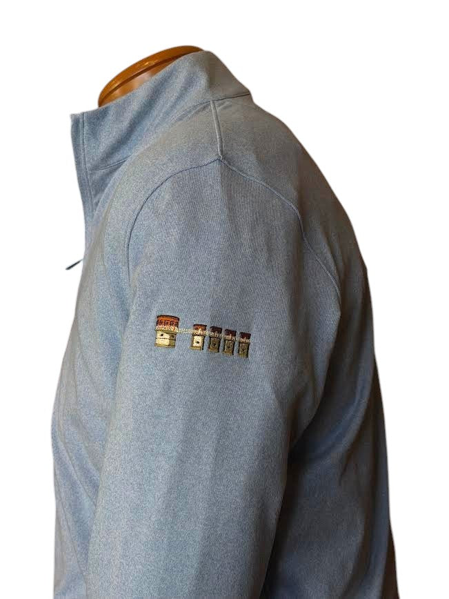 Peter Millar Ardent Air Performance Quarter-Zip Lake Murray Dam Towers: Lakeside