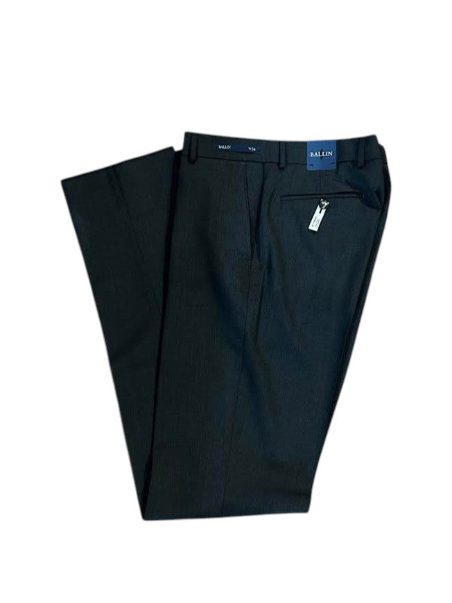 Ballin Super 110's Comfort-"eze" Lightweight Twill Dress Pant: Deep Loden