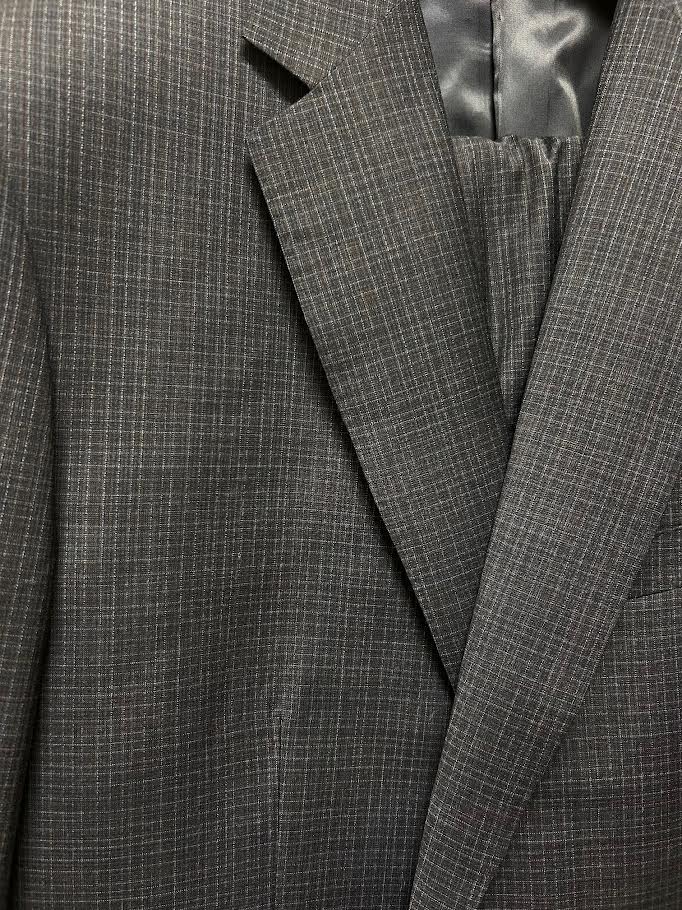 Maxdavoli by Maxman Suit: Navy Check