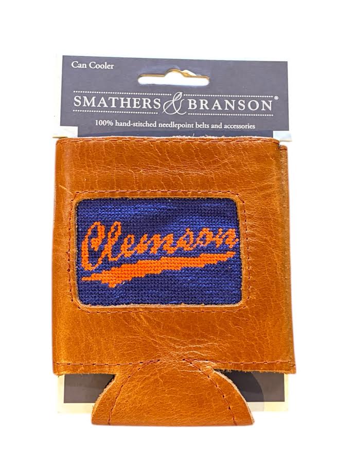 Clemson Baseball Script Smathers and Branson Clemson Koozie - Clemson Baseball: Purple with Or ...