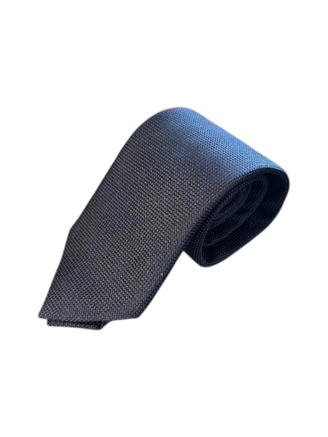 Seaward and Stearn Pin Dot Tie: Navy