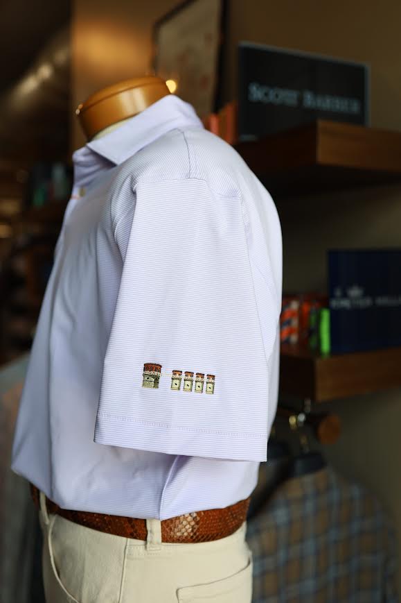 Peter Millar Jubilee Performance Jersey Polo Lake Murray Dam Towers: Garden Violet