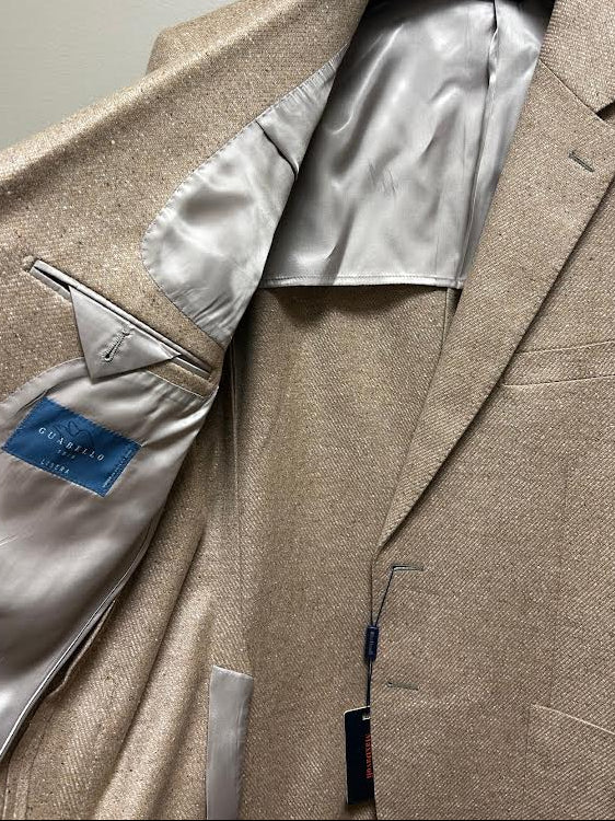Maxdavoli by Maxman Guabello Soft Coat: Tan