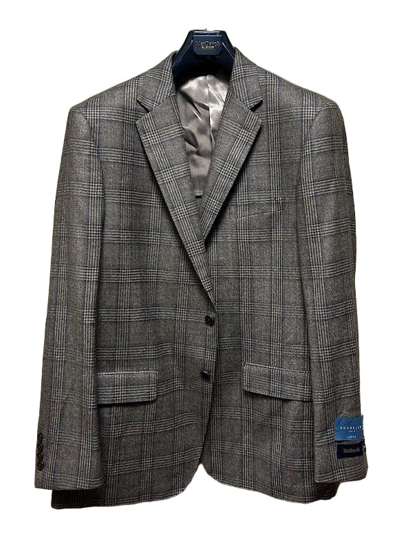 Maxdavoli by Maxman Guabello Soft Coat: Brown Plaid