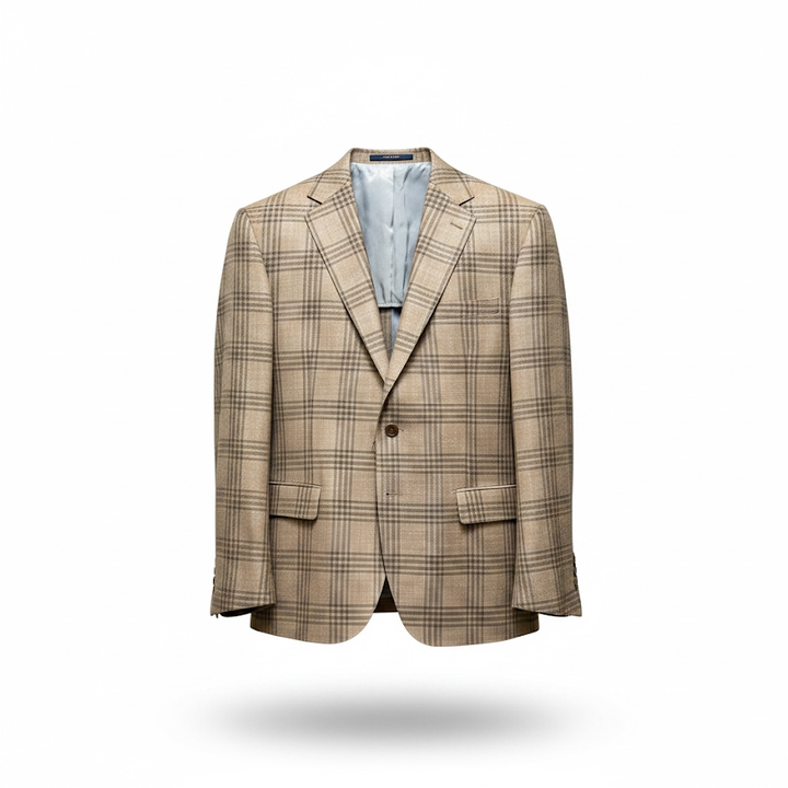 Maxdavoli by Maxman Drago Soft Coat: Copper Plaid