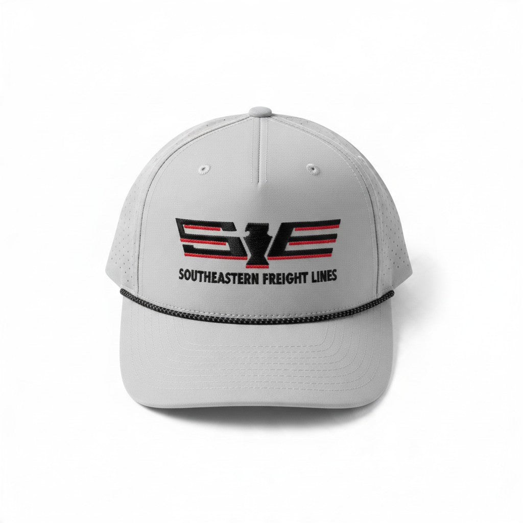 Southeastern Freight Lines Richardson 355 Performance Trucker Hat: Grey