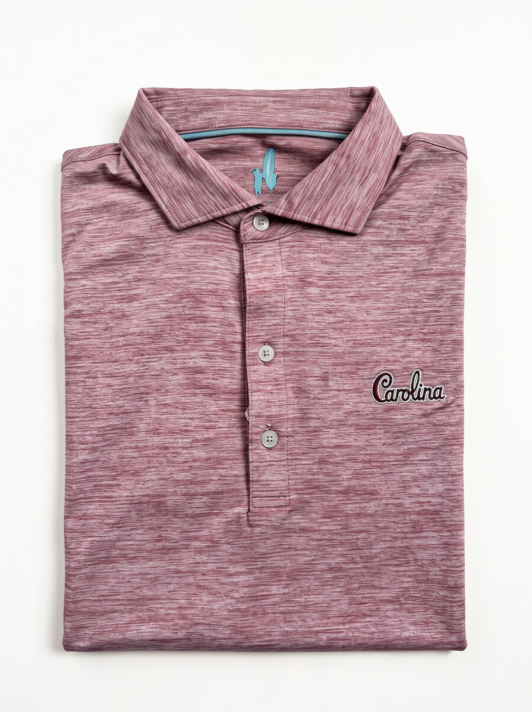 Johnnie-O University of South Carolina "Carolina Script" Featherweight Huronn Polo: Garnet