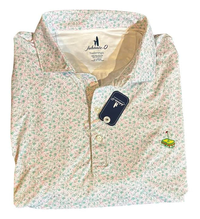 Johnnie-O Featherweight Performance Polo with Pimento Cheese - Marietta: Cilantro