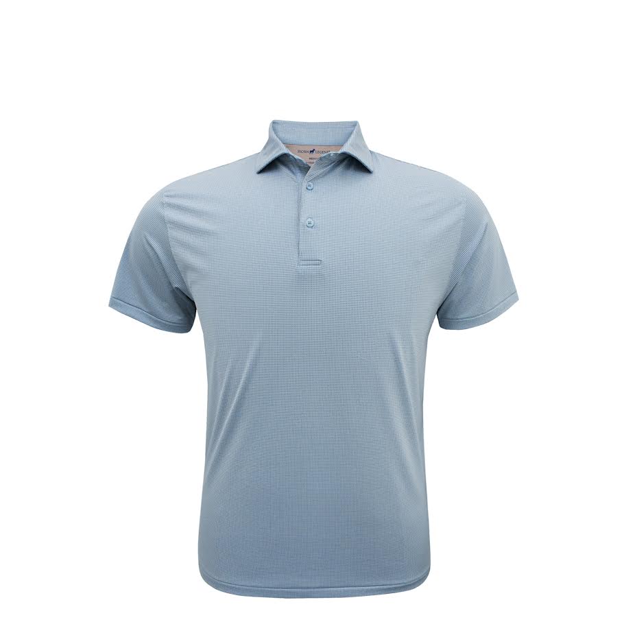 Horn Legend Shepherd Performance Polo: Serenity/Sand