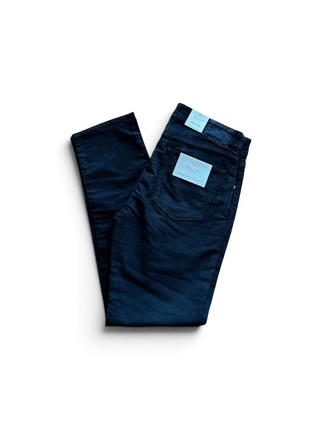 Ballin Diagonal Cord: Navy