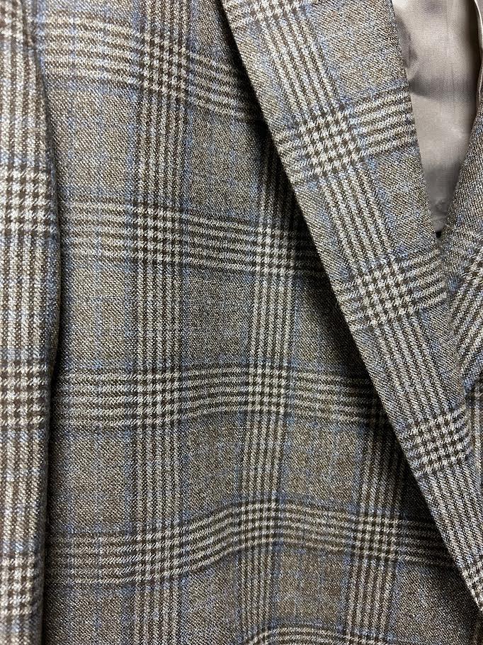 Maxdavoli by Maxman Guabello Soft Coat: Brown Plaid