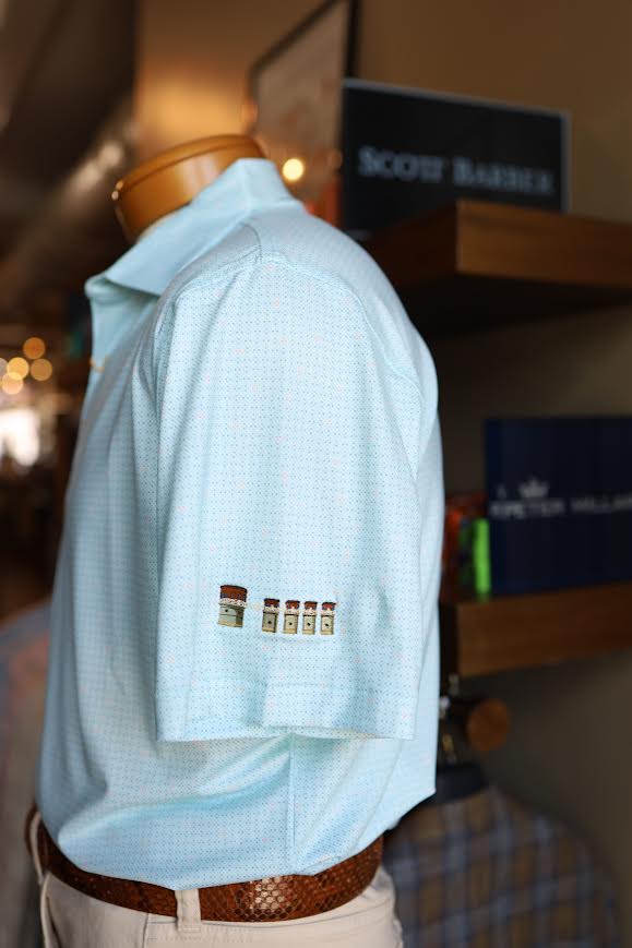 Peter Millar Ashgrove Performance Jersey Polo Lake Murray Dam Towers: Clearwater