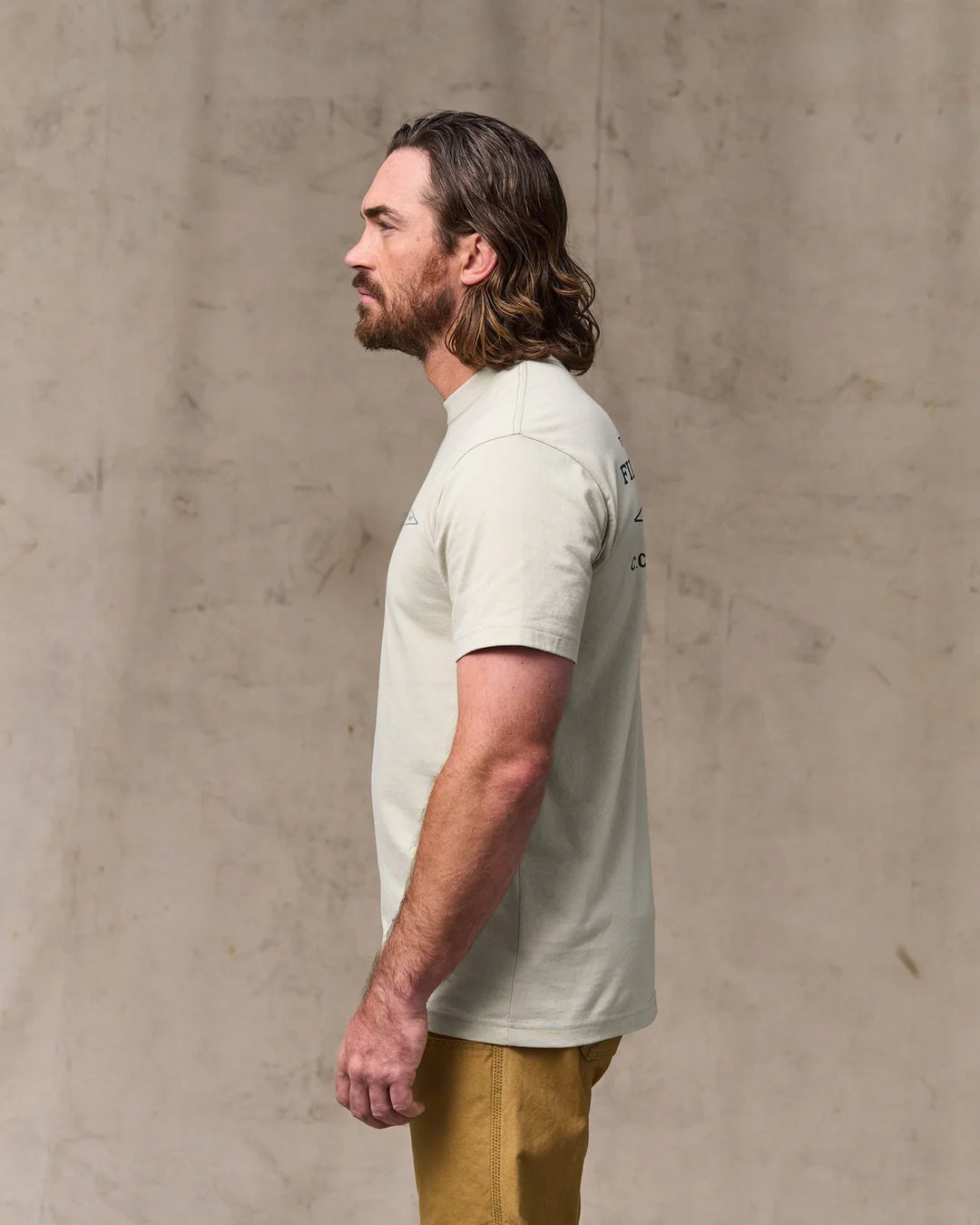 Filson Short Sleeve Diamond Graphic T-Shirt: Gray Sky