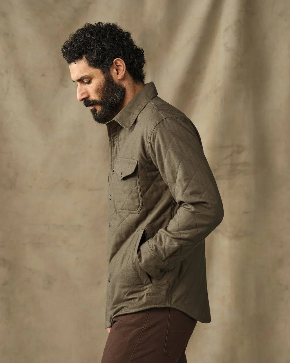 Filson Insulated Flannel Jac-Shirt: Field Olive