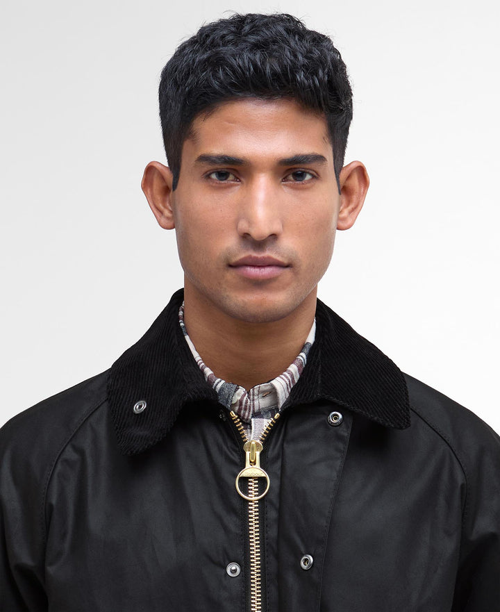 Barbour Bedale® Waxed Jacket: Black