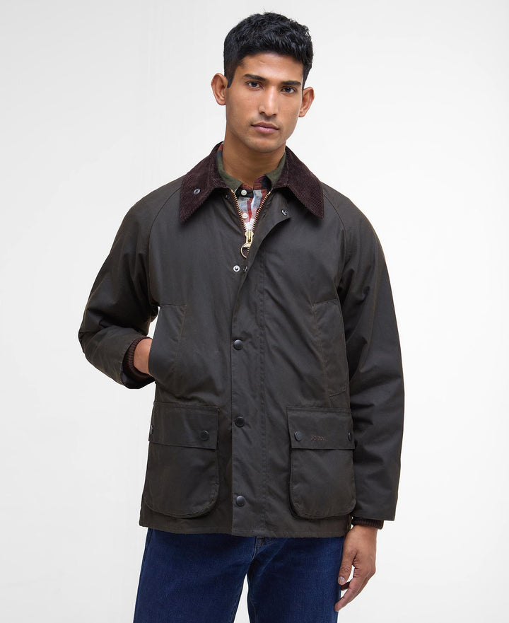 Barbour Classic Bedale® Waxed Jacket: Olive