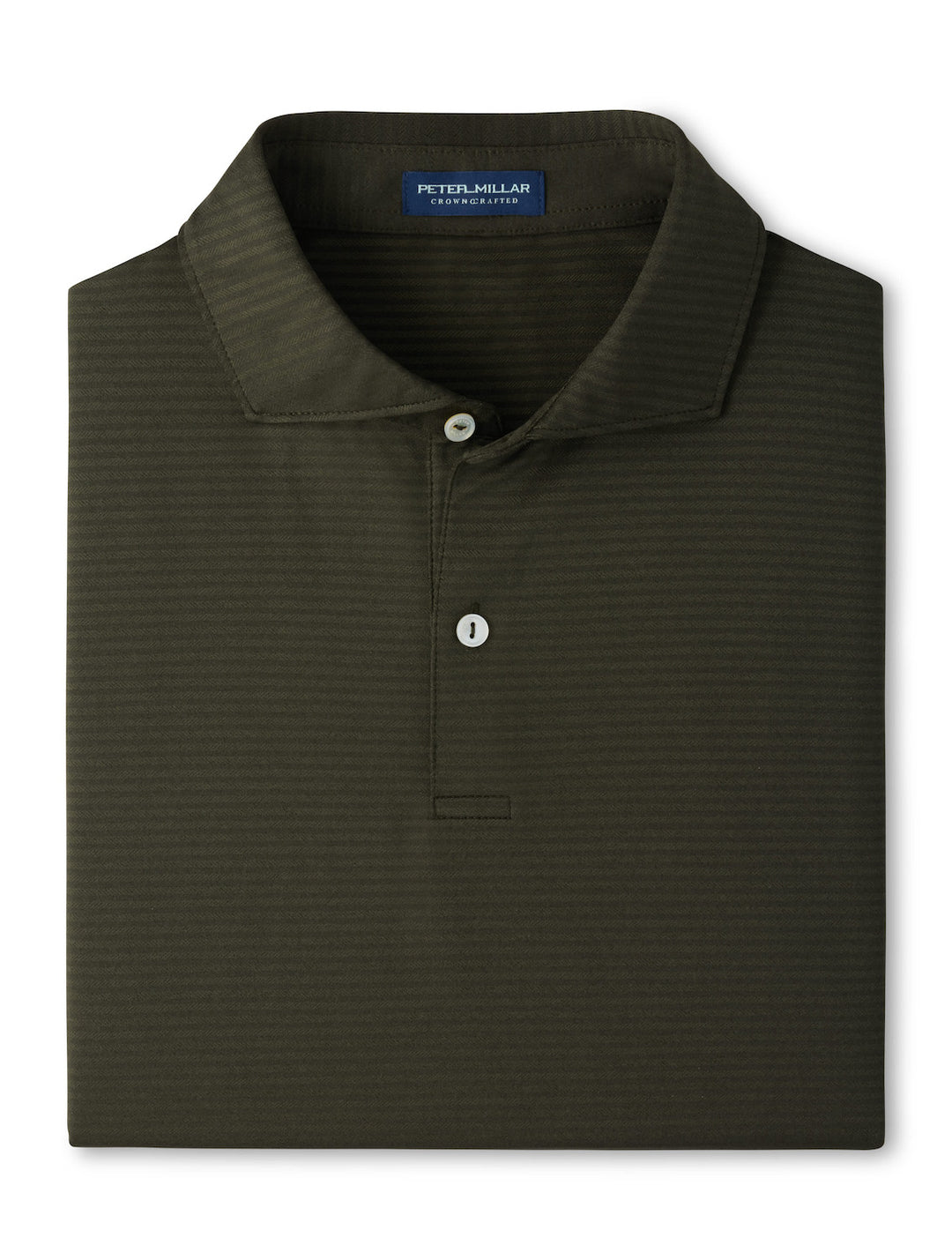 Peter Millar Crown Crafted Empire Performance Jersey Polo: Dark Olive
