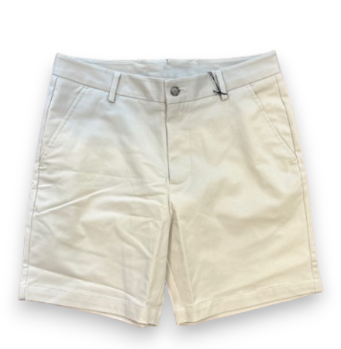 Stantt Cashmere Finsh Twill Short: Light Khaki