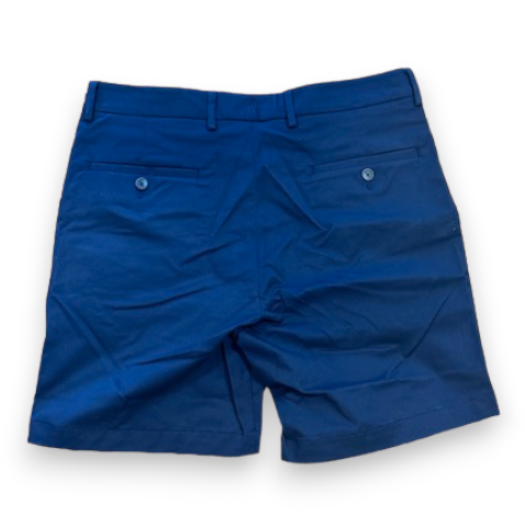 Stantt Cashmere Finsh Twill Short: Midnight Navy