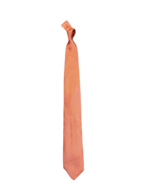 Bob Goodman Small Tick Necktie: Orange