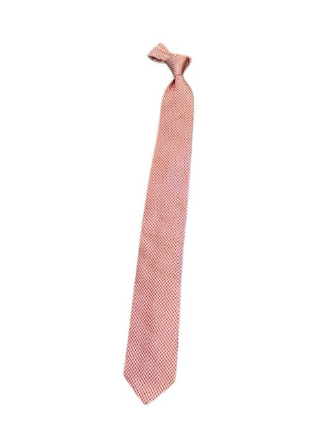 Bob Goodman Houndstooth Necktie: Red