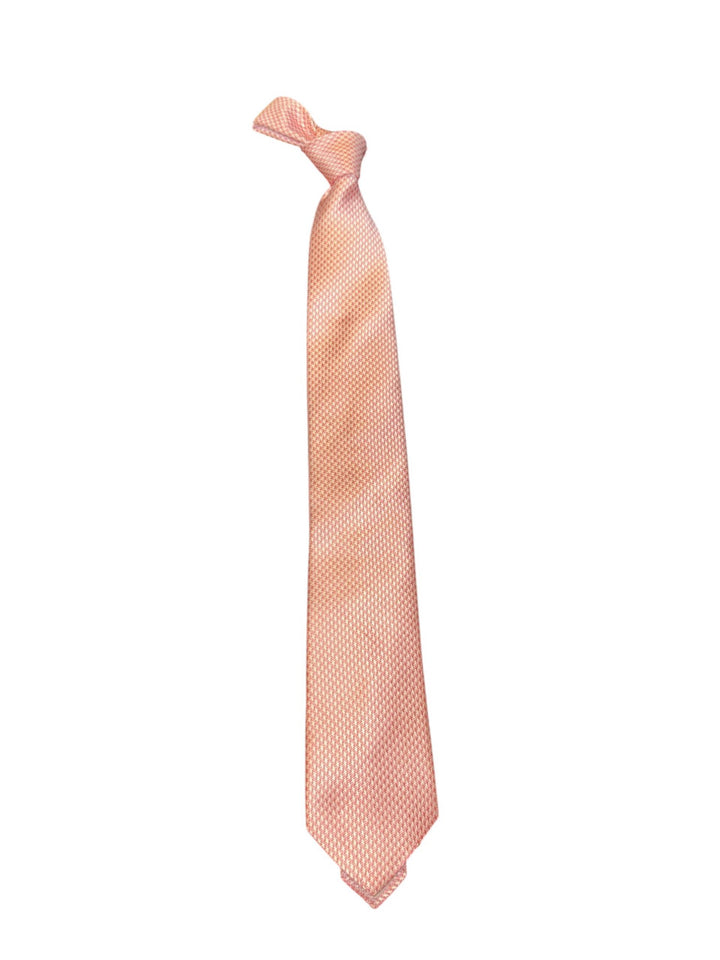 Bob Goodman Houndstooth Necktie: Pink