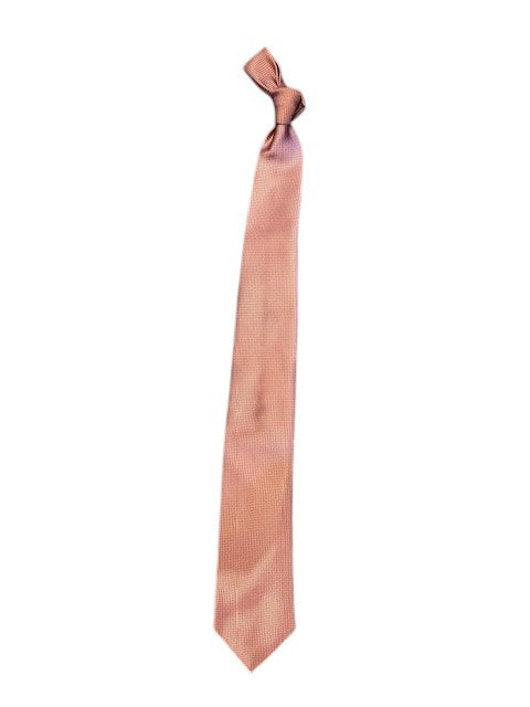 Robert Jensen Pindot Solid Tie: Orange