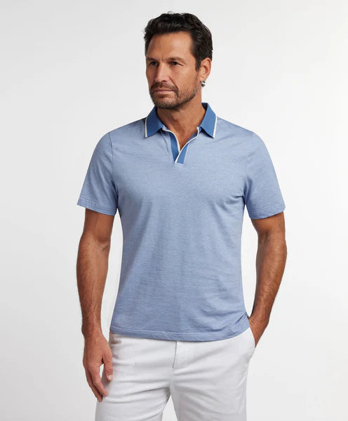 David Donahue The Hemingway Polo: Tidal Blue