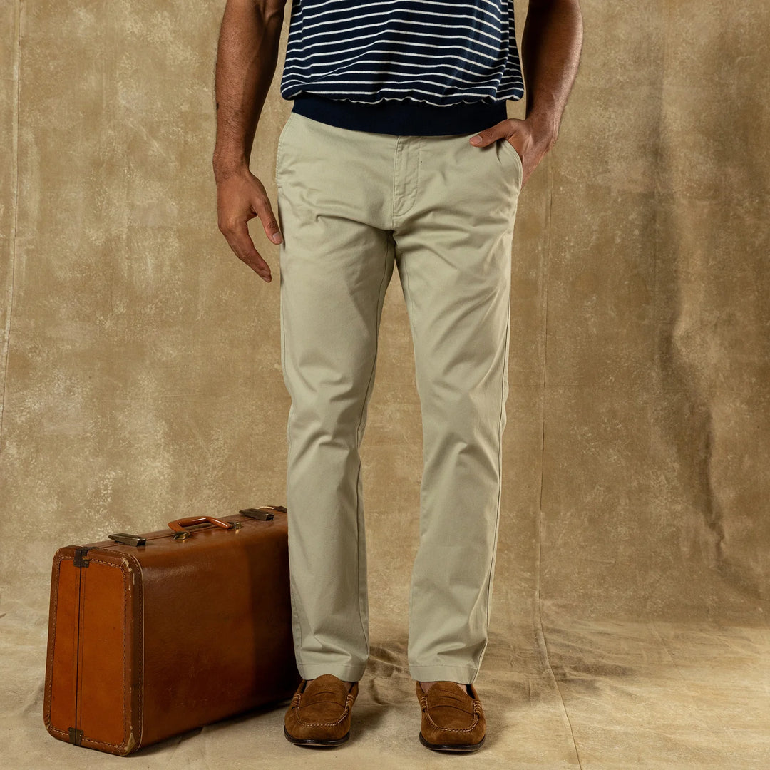 Duck Head Classic Fit Gold School Chino: Sandstone