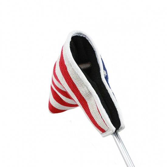 Smathers and Branson Needlepoint Putter Cover - Large American Flag