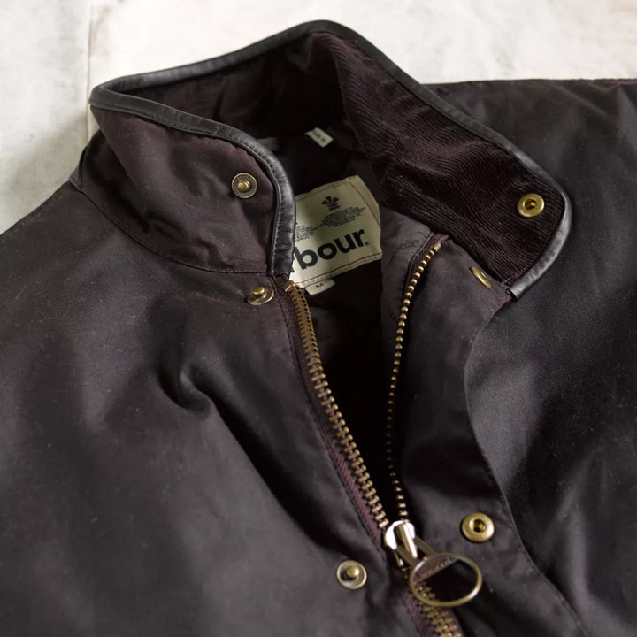 Barbour Prestbury Wax Jacket: Rustic