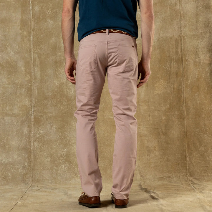 Duck Head Shoreline Five-Pocket: Antique Rose