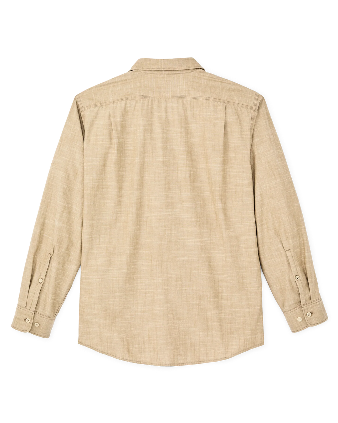 Filson Chambray CPO Shirt: Tan