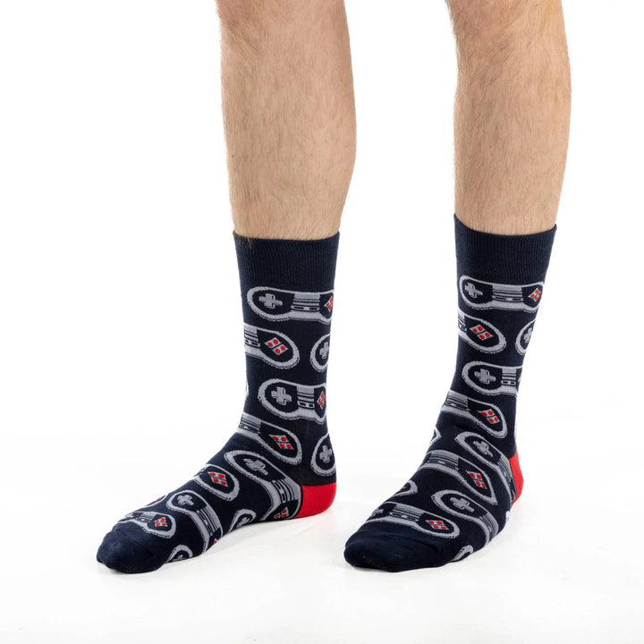 Good Luck Sock Men's Video Game Controller Socks