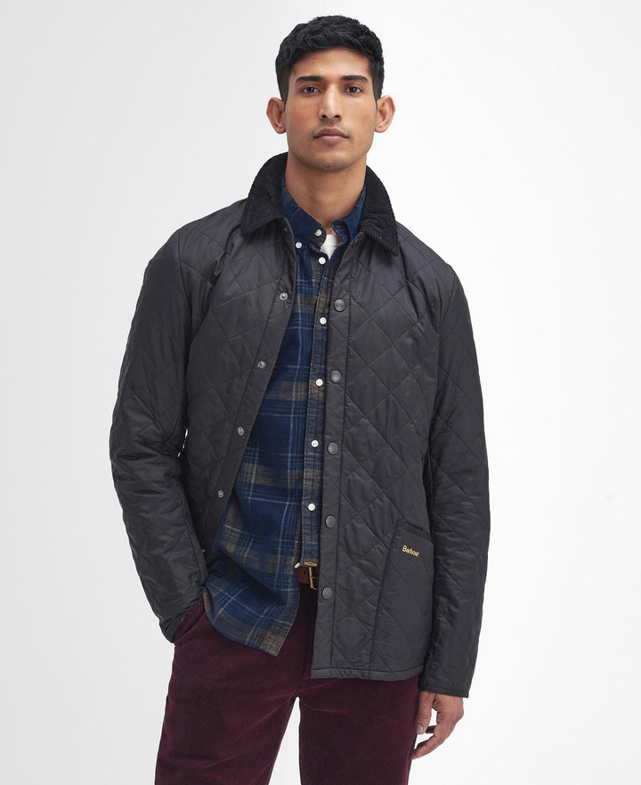 Barbour Heritage Liddesdale Quilted Jacket: Black