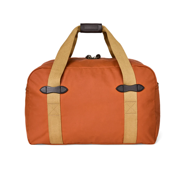 Filson Medium Tin Cloth Duffle Bag: Rust