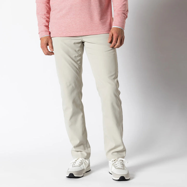 Duck Head Long Drive Performance Five-Pocket: Stone