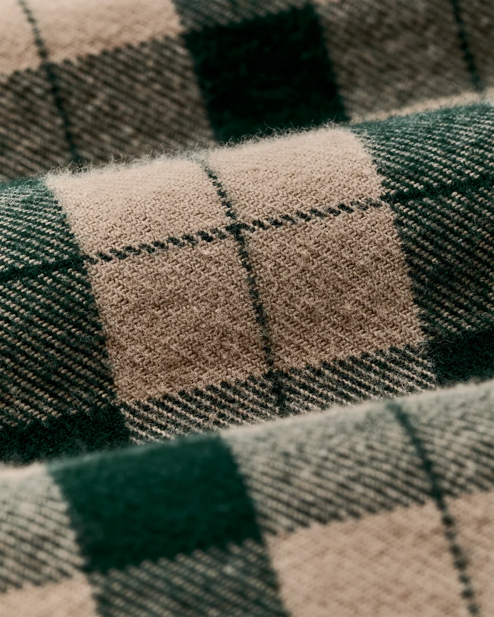Filson Alaskan Guide Shirt: Oatmeal/Pine Plaid