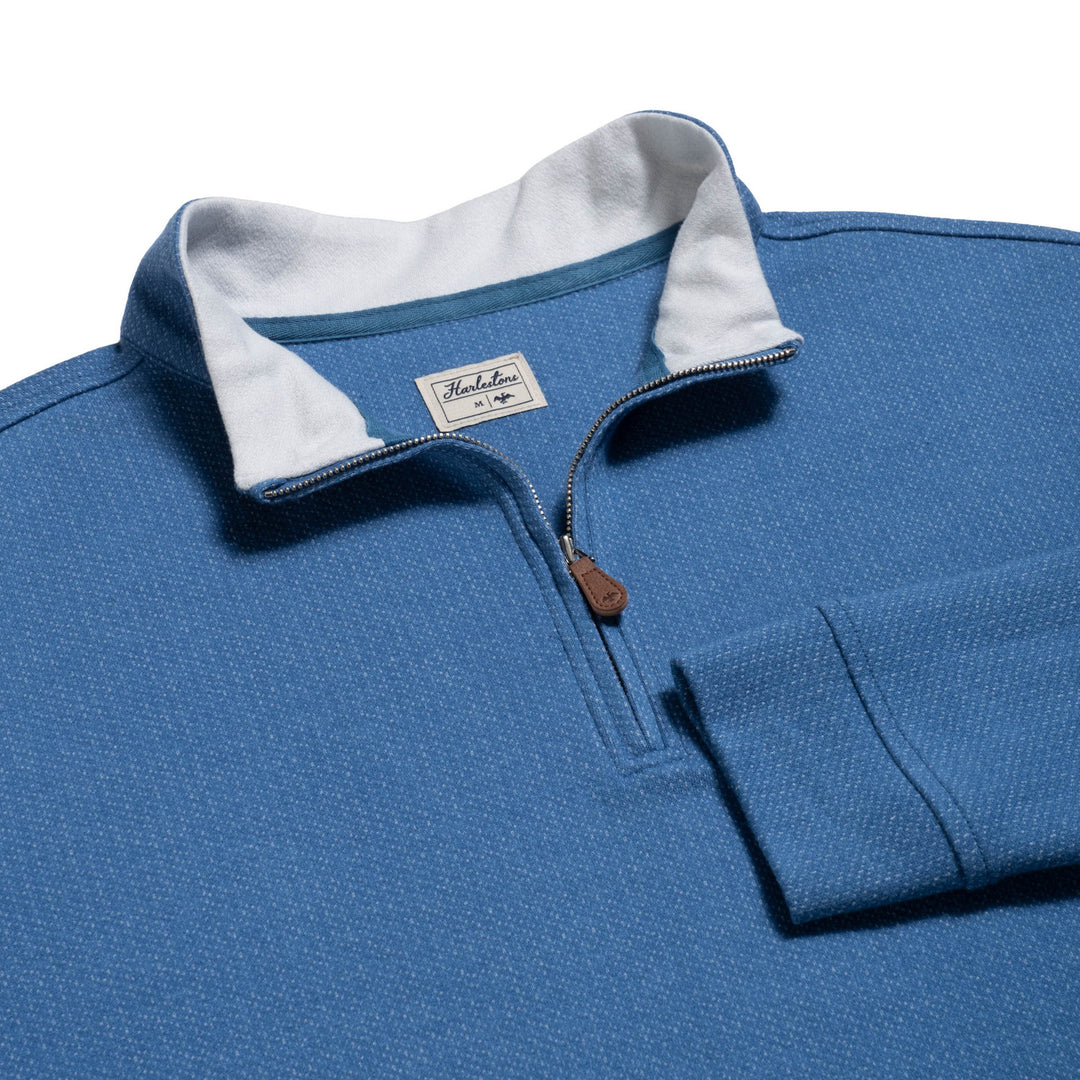 Harlestons The Fulton Pullover: Deep Water
