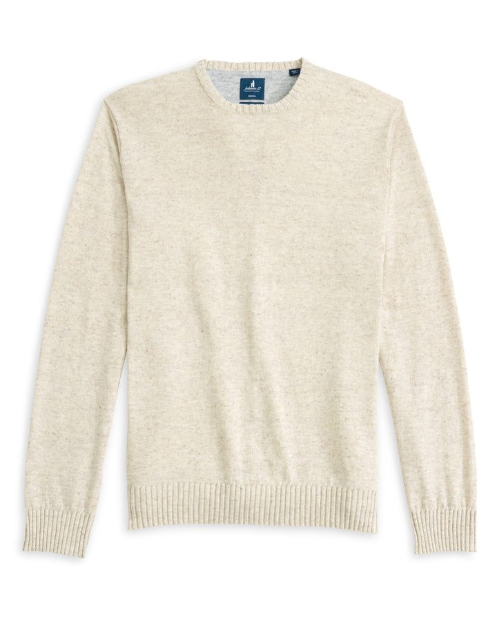 Johnnie-O Albus Crewneck Sweater: Barley