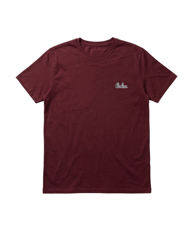 Johnnie-O University of South Carolina "Carolina Script" Heathered Spencer Cotton T-shirt: Maroon