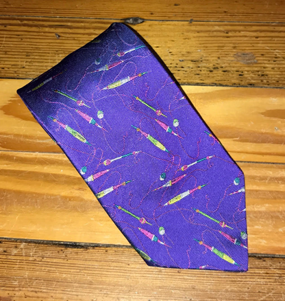 Craig Reagin Fishing Lures Tie - Violet